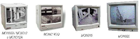 immagini raffiguranti due monitor in bianco e nero ad alta risoluzione